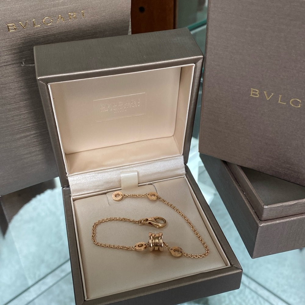 Bvlgari B.Zero1 18k Rose/Pink Gold Bracelet